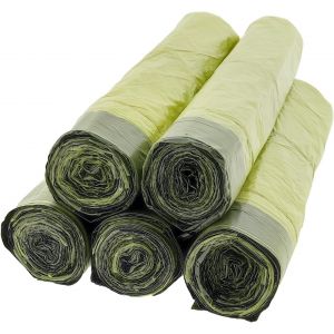KALANKA-5 rouleaux de sacs en polyéthylène haute densité « Le sac jaune » - Neuf