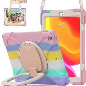 &iquest;&iquest;tui pour iPad 10.2 9e g&iquest;&iquest;n&iquest;&iquest;ration 8e 7e 2019, &iquest;&iquest;tui r&iquest;&iquest;sistant pour enfants avec protection antichoc, conception l&iquest;&iquest;g&iquest;&iquest;re, ports faciles d'acc&iquest;&iquest;s - Neuf