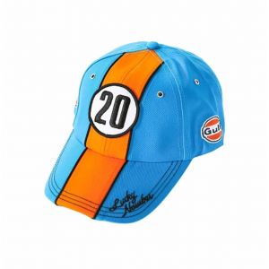 Casquette Mclaren Gulf F1 Num&eacute;ro Porte-Bonheur 20 Team Officiel Racing - Neuf