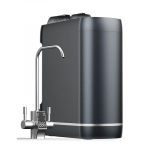PSA10S 800GPD Purificateur d'eau par osmose inverse &agrave; consommation directe, syst&egrave;me RO, filtre gris carbone, filtration haute efficacit&eacute;, affichage en temps r&eacute;el du TDS, 0,35 MPa, d&eacute;bit de 2,1 L/min - Neuf
