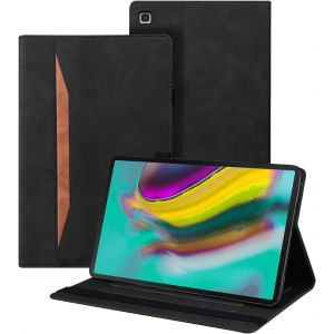 KALANKA-Coque Samsung Galaxy Tab S5e 10.5 Pouces 2019 (SM-T720/T725) &Eacute;tui de Cuir PU avec Fonction Support Housse de Protection Tablette pour Samsung Galaxy Tab S5e 10.5 Pouces 2019,Noir - Neuf