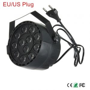 Éclairage De Scène Led Professionnel, 12 Rgb Par Dmx 512, Maître-Esclave, Plat Pour Dj Disco Fête Ktv - Neuf