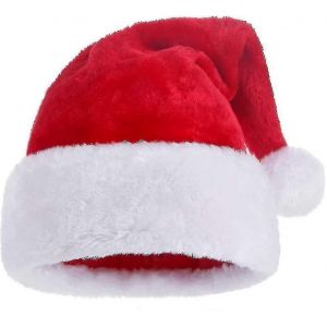 Chapeau De Noël Unisexe Casquette De Noël Père Noël Pour Les Vacances (Rouge) Haute Qualité - Neuf