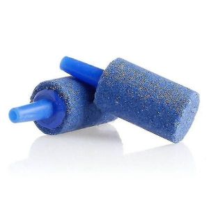 Lot De 6 Cylindres &Agrave; Air Pour Aquarium - Am&eacute;liorent Les Niveaux D'oxyg&egrave;ne Dans Les Aquariums Et Les &Eacute;tangs, Durables Et Faciles &Agrave; Nettoyer, Couleur Bleue - Neuf