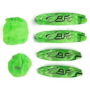 ROFUN Dust Jacket Set Pull Starter Cover pour jouets 1/5 HPI RC,vert - Neuf