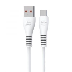 Blue Star Cable USB A vers USB C 2A 1m Blanc - Neuf