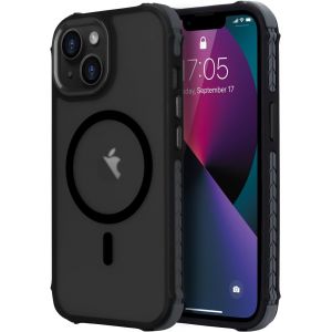 Eryi-Coque Magnétique Pour Iphone 13 Compatible Avec Magsafe Recharge Sans Fil Étui Housse De Protection Antichoc En Tpu Antichoc/Pc Dur Housse Arrière Pour Iphone 13,Noir - Neuf