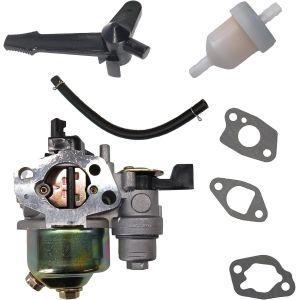 MEVRONISSHOP-GX160 Carburateur Compatible avec le Moteur Honda GX120 GX140 GX168 GX200 GX160 5.5hp GX200 6.5hp, Remplace 16100-ZH8-W61,Pi&egrave;ces d&eacute;tach&eacute;es pour tondeuses - Neuf