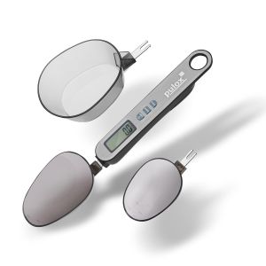 Cmws-Plw-200 Balance De Cuisine Num&eacute;rique Avec 3 Cuill&egrave;res 25 Ml, 45 Ml Et 180 Ml De 0,1 G Pr&eacute;cision &Agrave; 500 G - Neuf