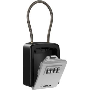 CHECARZHN--NO1-Coffre-Fort À Clés, À Code Reconfigurable, Avec Combinaison À 4 Chiffres, Coffre-Fort À Clés, À Suspendre Et À Fixer Au Mur, Pour Le Bureau, La Maison - Neuf