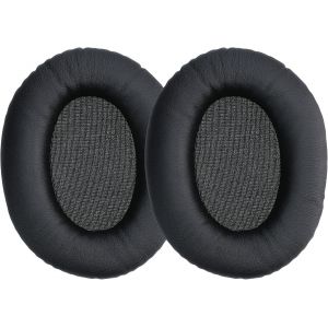 LORANKA-2X Coussinet Compatible avec Kingston HyperX Cloud II 2 / Cloud III 3 / III S / 3S Coussinet - Coussinets en Mousse pour Casque Audio - Noir - Neuf