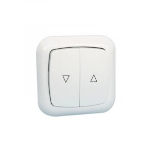 Bouton-poussoir Double Pour Stores, Marquises, Rideaux Electro Dh Encastr&eacute; 36.530/pe 8430552140626 - Neuf