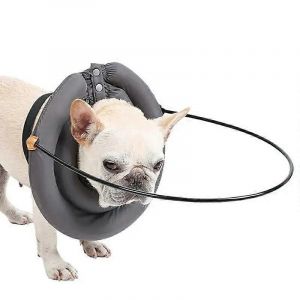 Harnais De Halo De Chien Aveugle Anneau De Protection Anti-Collision Collier Réglable Harnais Étanche Dispositif De Guidage Fournitures Pour Animaux De Compagnie En Plein Air - Neuf