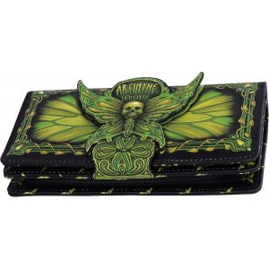 Absinthe La Fee Verte Sac &Agrave; Main En Relief Motif F&eacute;e Vert 18,5 Cm - Neuf