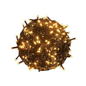 Guirlande Lumineuse De No&euml;l &Agrave; Piles De 10 M, 100 Led Et 8 Modes D'&eacute;clairage - Neuf