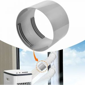 Coupleur d'extension de tuyau de climatiseur portable, raccord de tuyau d'échappement universel pour climatiseur, convient à un tuyau de 13 cm - Neuf