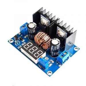 Voltmètre LED PWM réglable 4-38V à 1.25-36V Module de carte abaisseuse XL4016 8A 250W DC-DC Power Dro - Neuf