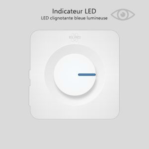 Kalanka-Elro Db3000 Sonnette De Porte Sans Fil - Avec 2x R&eacute;cepteur Plug-In - Sans Batterie - 64 M&eacute;lodies - Distance Sans Fil : 300m - Blanc - Neuf