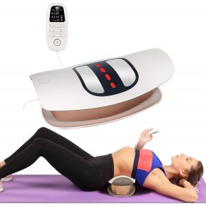 Appareil De Massage Lombaire Chauffant &Eacute;lectrique - Appareil De Massage De Traction Lombaire Oscillant &Agrave; 26&deg; - 3 Niveaux De Massage Par Vibration Et Chaleur - Neuf