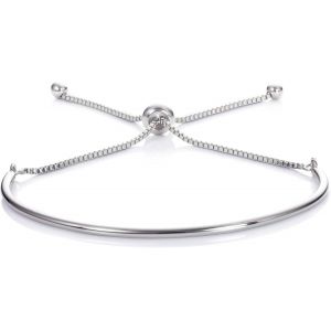 Eryi-Bracelet Jonc Pour Femme Et Jeune Fille, Bracelet Fin Réglable Pour Femme, Bracelets Joncs Ajustable, Bijoux Femme Avec Pochette Cadeau - Neuf