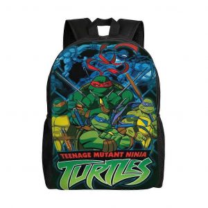 Sac à dos Tortues Ninja pour adolescent, cartable en toile, unisexe, XTYD9321 - Neuf
