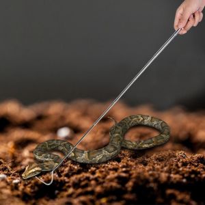 Hjlian Crochet De Capture Telescopique Extensible En Acier Inoxydable Pour Serpents Et Reptiles (68 Cm) - Neuf
