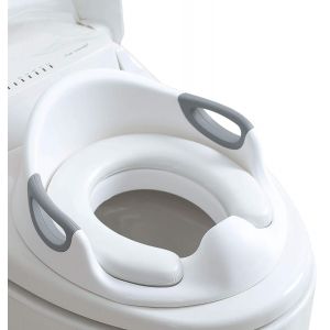 Réducteur de toilettes - Réducteur de toilettes pour enfants - Siège de toilettes pour enfants - Réhausseur de toilettes pour enfants avec poignée et dossier - Adaptateur de toilettes pour enfants - Neuf