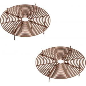 Eryi-Lot De 2 Cache-Pots De Fleurs De 30 Cm Contre Les Animaux, Grille Découpable Avec Piquets, Protection Contre Le Sol Pour Pot De Fleurs Rond, Protège Les Chats Des Plantes En Pot Pour - Neuf