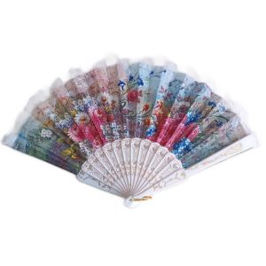 Promotion ! &Eacute;ventail Cr&eacute;ateur 'carmen' Rose Bleu (Fleurs) - 23 Cm - Neuf