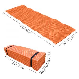 Coussin de couchage de Camping en mousse Portable, léger et pliable, résistant à l'humidité, pour randonnée en plein air, sac à dos, pique-nique - Neuf