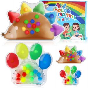 KAL-Lot De 2 Jouets Sensoriels Anti-Stress Pour Autisme - Jouets Anti-Stress À Presser Et À Pétrir - Jouets Pour Le Tdah Et L'Autisme - Neuf