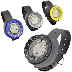 Boussole - Compas Boussole De PlongéE Lumineuse éTanche De 50 M Avec Poignet Haute PréCision Pour Camping,866 - Neuf