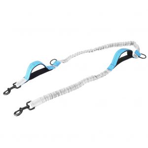 Hjlian Lot De 3 Laisses Elastiques Pour Chien, Sangles, Ceinture Et Petit Sac Pour La Course Et La Marche #2 - Neuf