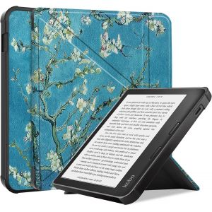 Antichoc Housse pour KOBO Libra Colour Coque-&Eacute;tui KOBO Libra2 Liseuse eBook Housse avec Support Pliant Housse Protection Coque (XH) - Neuf