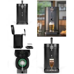Tireuse &agrave; bi&egrave;re 60W - pression Compatible Heineken 5L - Temp&eacute;rature parfaite Bi&egrave;re pression fra&icirc;che - mousseuse - Neuf