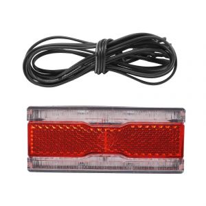 Feu Arrière De Vélo Ac 6v Fit 50mm Trou De Montage Porte-Vélos Lampe De Porte-Vélos - Neuf