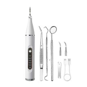 Dissolvant De Plaque Et De Tartre Pour Chien,Nettoyeur De Dents À Ultrasons Pour Pour Et Chats,Kit Dentaire À Ultrasons,Nettoyant Dentaire - Neuf