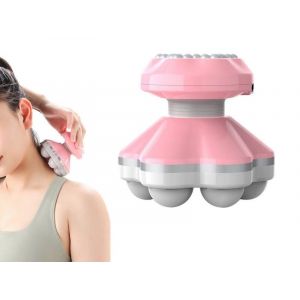 Masseur &Eacute;lectrique Portatif - Appareil De Massage Vibrant Portable - Rose - Neuf