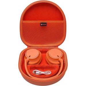 LORANKA-Housse Casque Audio pour Sony wh-ch720n wh-ch710n wh-ch700n Casque Sony Bluetooth sans Fil r&eacute;duction de Bruit&iquest;Orange&iquest; - Neuf