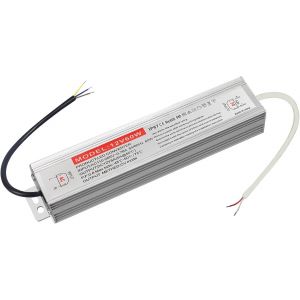 Transformateur 220V 12V LED Driver 60W Etanche IP67 Extérieur Transfo 5A Adaptateur Alimentation,220V AC à 12V DC Convertisseur,d'alimentation Basse Tension Transfo LED de Tension Constante - Neuf