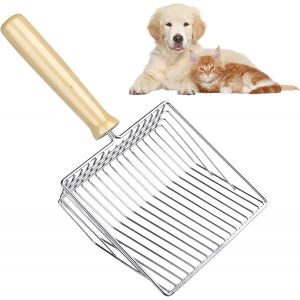 Shiliu-Pelle À Litière Pour Chat, Pelle À Litière Pour Chat À Long Manche, Pelle À Litière Pour Chat Métal, Pelle À Litière, Pelle [ - Neuf