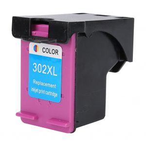 Cartouche d'encre non rechargeable HP302 pour imprimante DeskJet 1110, 1115, 2130, 2135, 3630, 3830, OfficeJet 465, couleur - Neuf