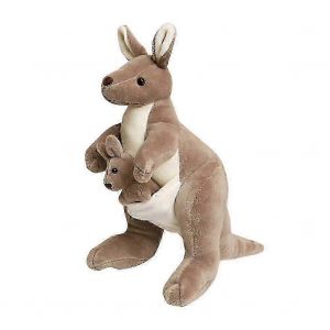 Peluches kangourou, jouets en peluche, peluche, mère et enfant, peluche kangourou, peluches kangourou, peluches pelucheuses, poupée, cadeau pour femmes - Neuf