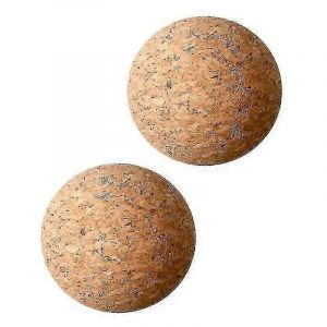 2 Pièces En Bois Boule De Liège Bouchon De Vin,Bouchon De Boule De Liège Pour Carafe À Vin Carafe Bouteille Remplacer (Ruigou) - Neuf