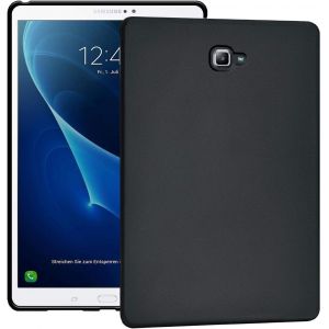 Coque Pour Samsung Galaxy Tab A 10.1 Pouces 2016, Mince Silicone Case Housse Etui Cover Protection [T580/T858], Noir - Neuf