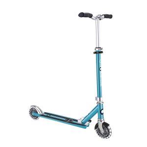 Globber - Trottinette 2 Roues Flow Element Lights - Bleu Aqua - Neuf