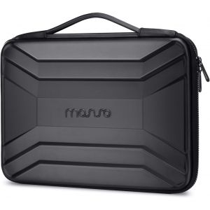 acdsgd-13-13,3 Pouces Housse Ordinateur Portable avec Poign&eacute;e,&Eacute;tanche Antichoc,Sac de Protection en EVA en Forme de Trap&egrave;ze Sym&eacute;trique,Compatible avec MacBook Air/Pro 13,3, Dell XPS 13,Noir - Neuf