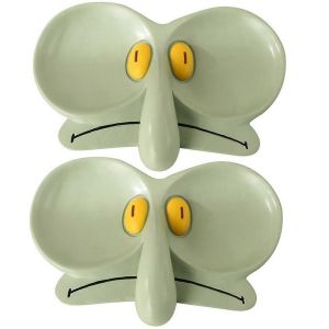 2pcs Dessin Anim&eacute; Pieuvre Lunettes Cadre Bo&icirc;te &Agrave; Bijoux Plateau De Rangement - Neuf