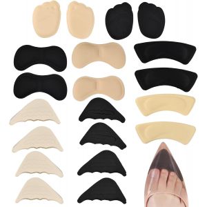 Kalanka-Lot De 10 Paires De Coussinets Pour Talons Hauts - Emp&ecirc;che Les Chaussures De Glisser - Semelles Int&eacute;rieures Avant-Pied - Coussinets Pour Les Pieds Et Coussinets - Neuf