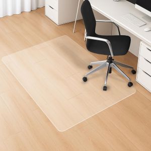 Ulteronixshop-Tapis Chaise de Bureau, 75x120cm Grand Tapis Transparent en PVC pour Protection pour sols durs, Protection de Plancher pour Bureau &agrave; Domicile - Neuf